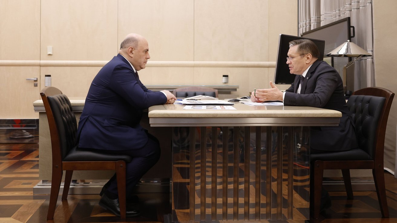 Председатель Правительства РФ Михаил Мишустин провел встречу с главой «Росатома» Алексеем Лихачёвым