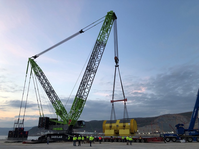 Turbine generator for Unit 1 delivered to Akkuyu NPP site (Turkey) 