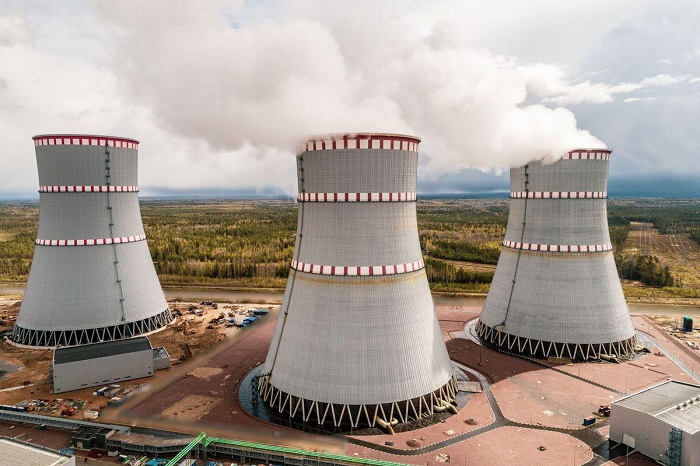 На Ленинградской АЭС началось сооружение фундамента башенной испарительной градирни энергоблока № 7