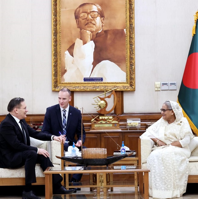 Глава Росатома Алексей Лихачёв провел рабочую встречу с премьер-министром Бангладеш Шейх Хасиной